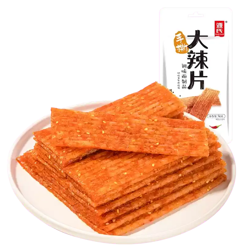 CN GENJi Shredded Big Gluten 90g | 源氏 手撕 香辣棒 90g