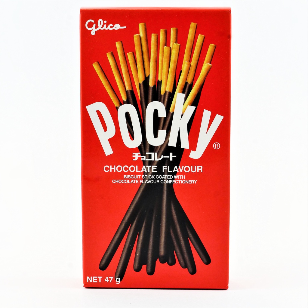 GLICO Pocky Chocolate Flavor 47g | 百奇 巧克力味 47g
