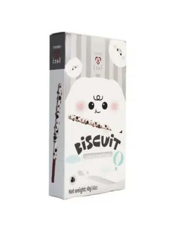 JP TOKIMEKI Biscuit Stick Cookie Cream Flav. 40g | TOKIMEKI 饼干棒 奶油曲奇味 40g
