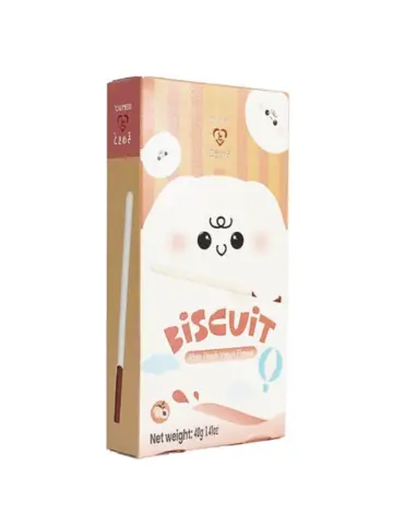 TOKIMEKI 饼干棒 白桃酸奶味 40g | JP TOKIMEKI Biscuit Stick White Peach Yogurt Flav. 40g