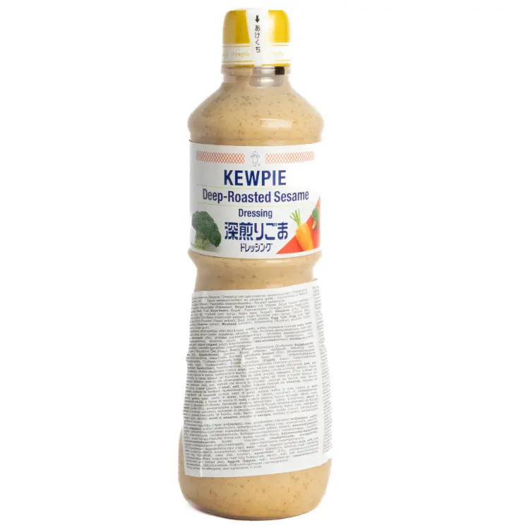 KEWPIE Seesami -Kastike, Syvästi Paahdettu, 930 ml| 丘比特 沙拉酱 浓厚焙煎芝麻味 930ml