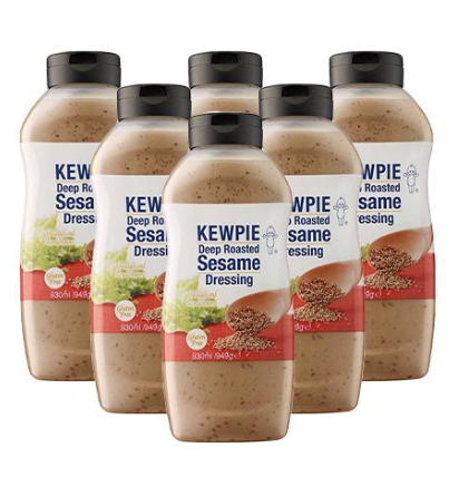 KEWPIE Seesami -Kastike, Syvästi Paahdettu, 930 ml| 丘比特 沙拉酱 浓厚焙煎芝麻味 930ml