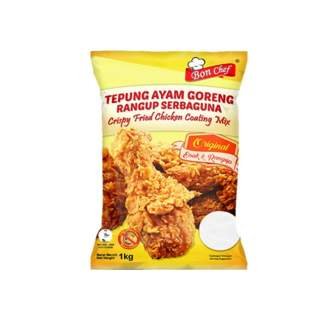 Bon Chef 混合炸鸡粉 原味 1kg | Bon Chef Crispy Fried Chicken Coating Mix Original 1kg