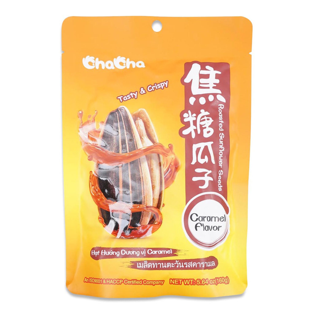 洽洽 焦糖瓜子 160g | Chacha Sunflower Seeds Caramel 160g