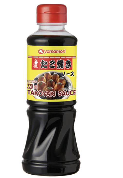YAMAMORI Takoyaki -Kastike 220 ml | YAMAMORI 章鱼烧酱 220ml
