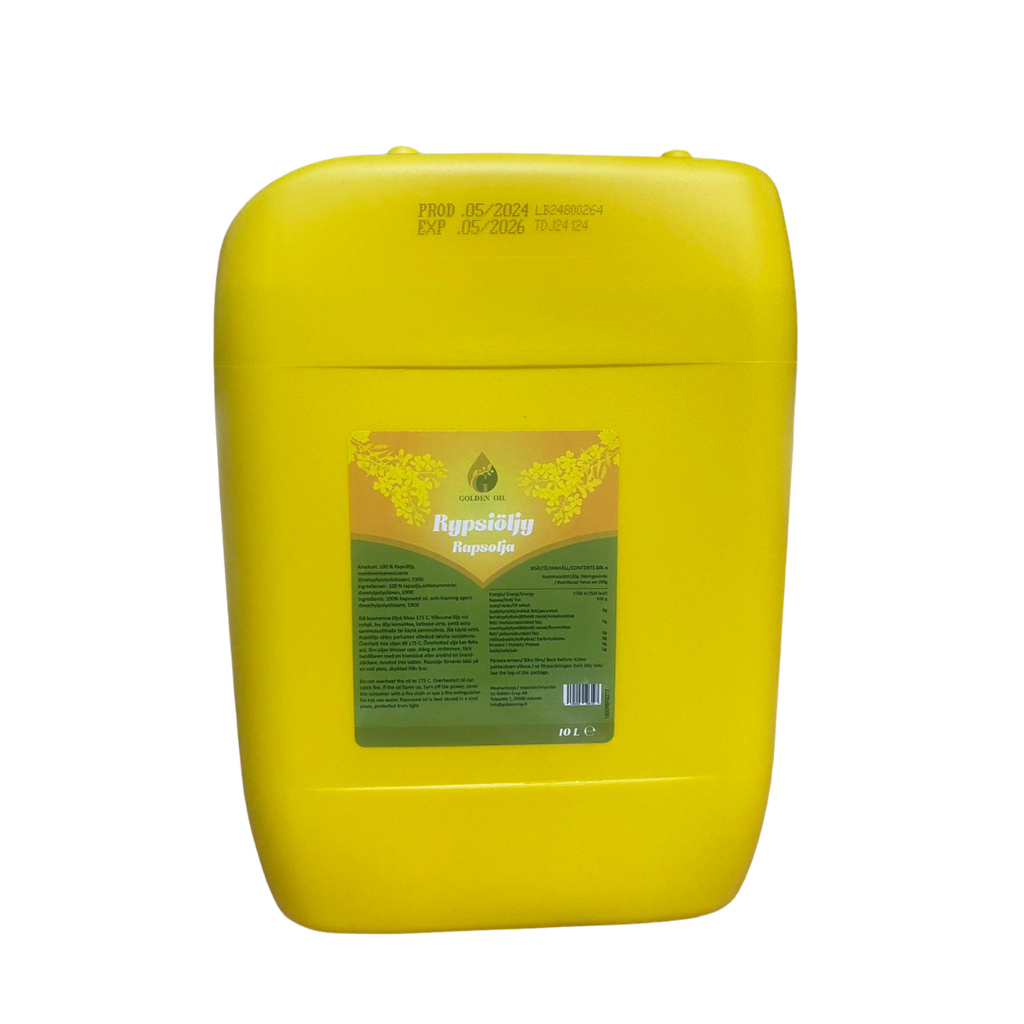 Golden Grade/Golden Oil Rapeseed Oil (Green Label)10L | Golden Grade/Golden Oil 菜籽油 (绿标)10L
