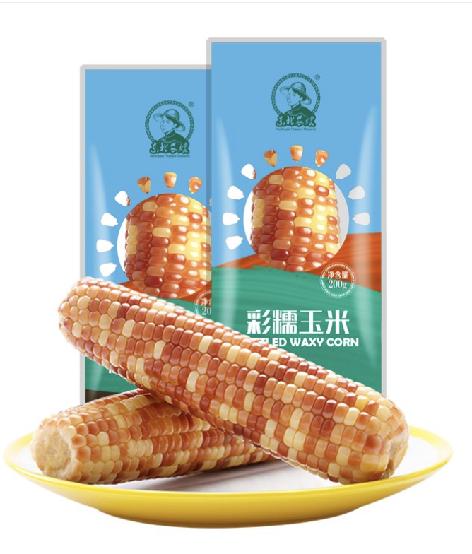 东北农嫂 真空糯玉米 彩色 220g | NS Vacuum Colored Waxy Corn 220g