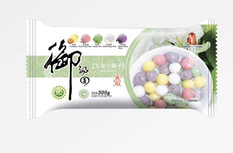 香源 台湾五福小圆子 300g | FF TW Mixed Rice Ball 300g