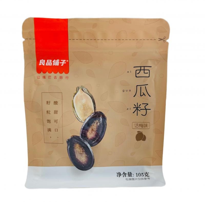 Bestore Watermelon seed sour sweet 105g | 良品铺子 西瓜子 话梅味 105g