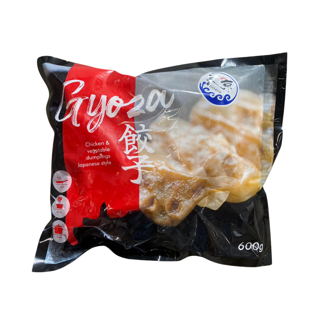 KMI fried chicken & vegetables dumplings 600g | 禾味 日式煎饺 (鸡肉蔬菜味)600g