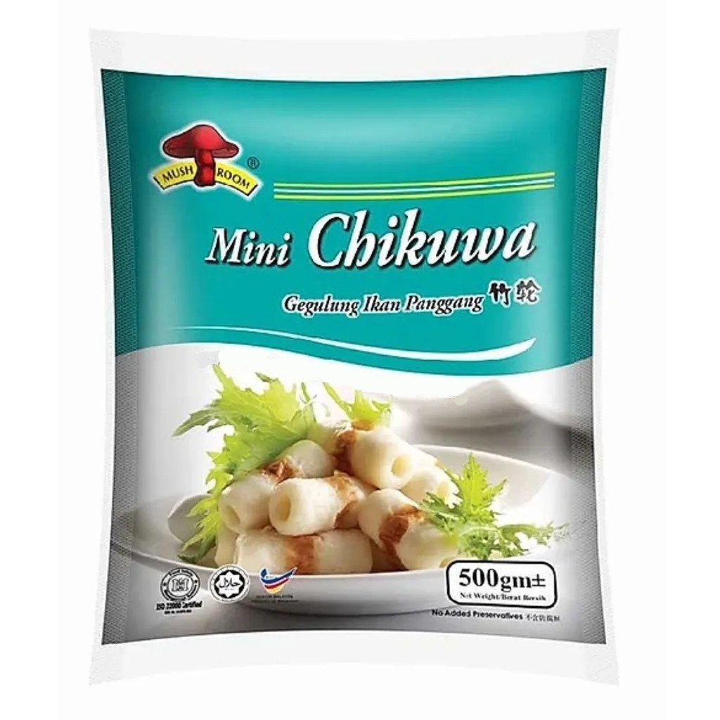 香菇牌竹轮 500g | Mushroom Mini Chikuwa 500g