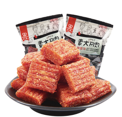 双娇 素大刀肉 208g | SJ Spicy Snack 208g