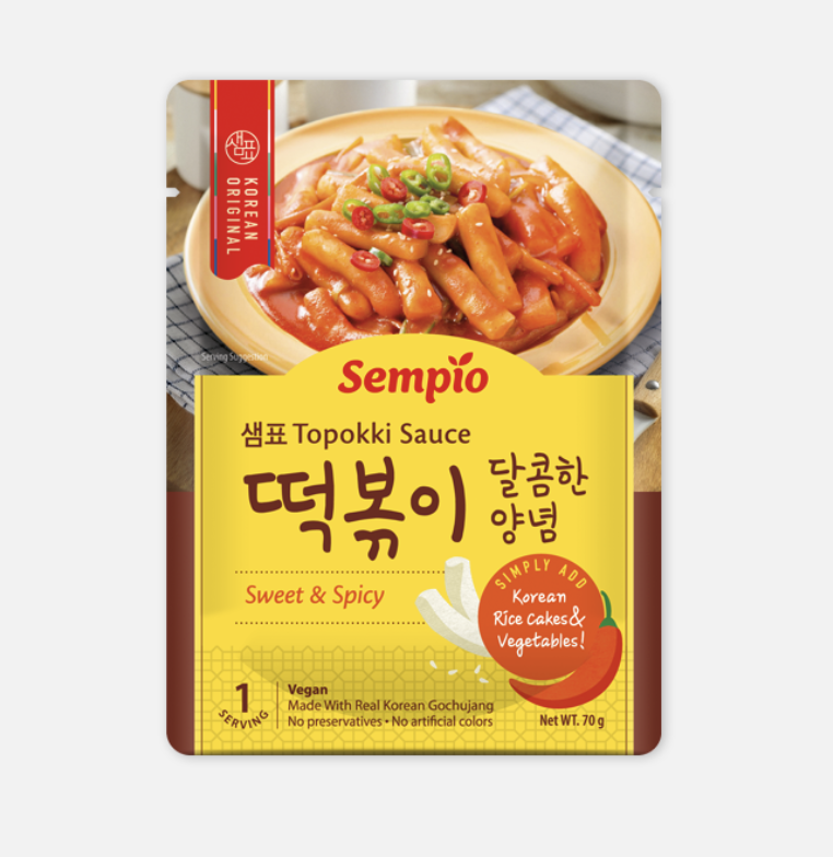 SEMPIO 炒年糕酱 甜辣味 150g | SEMPIO Topokki Sauce Sweet Flavor 150g