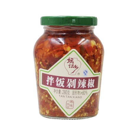 坛坛乡 拌饭剁辣椒 280g | TTX Pepper Sauce Bibimbap 280g