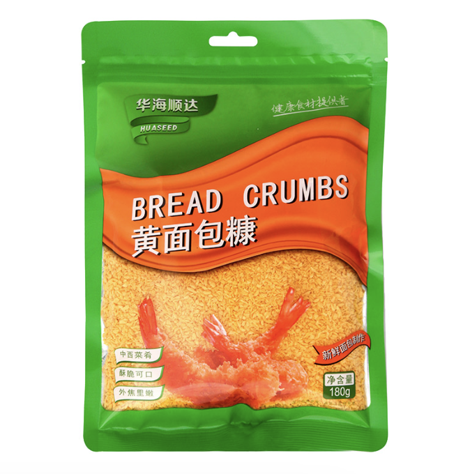 华海顺达 黄面包糠 180g | HHSD Bread Crumbs Yellow 180g