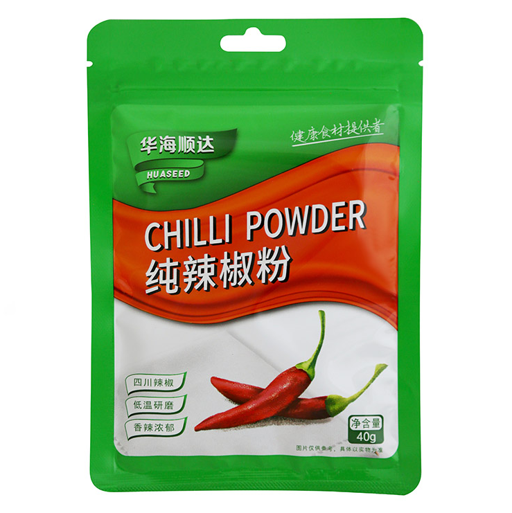 HHSD Chilli Powder 40g | 华海顺达 纯辣椒粉 40g