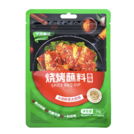 华海顺达 烧烤蘸料 香辣味 30g | HHSD Hot Spices Taste BBQ Dip Seasoning 30g