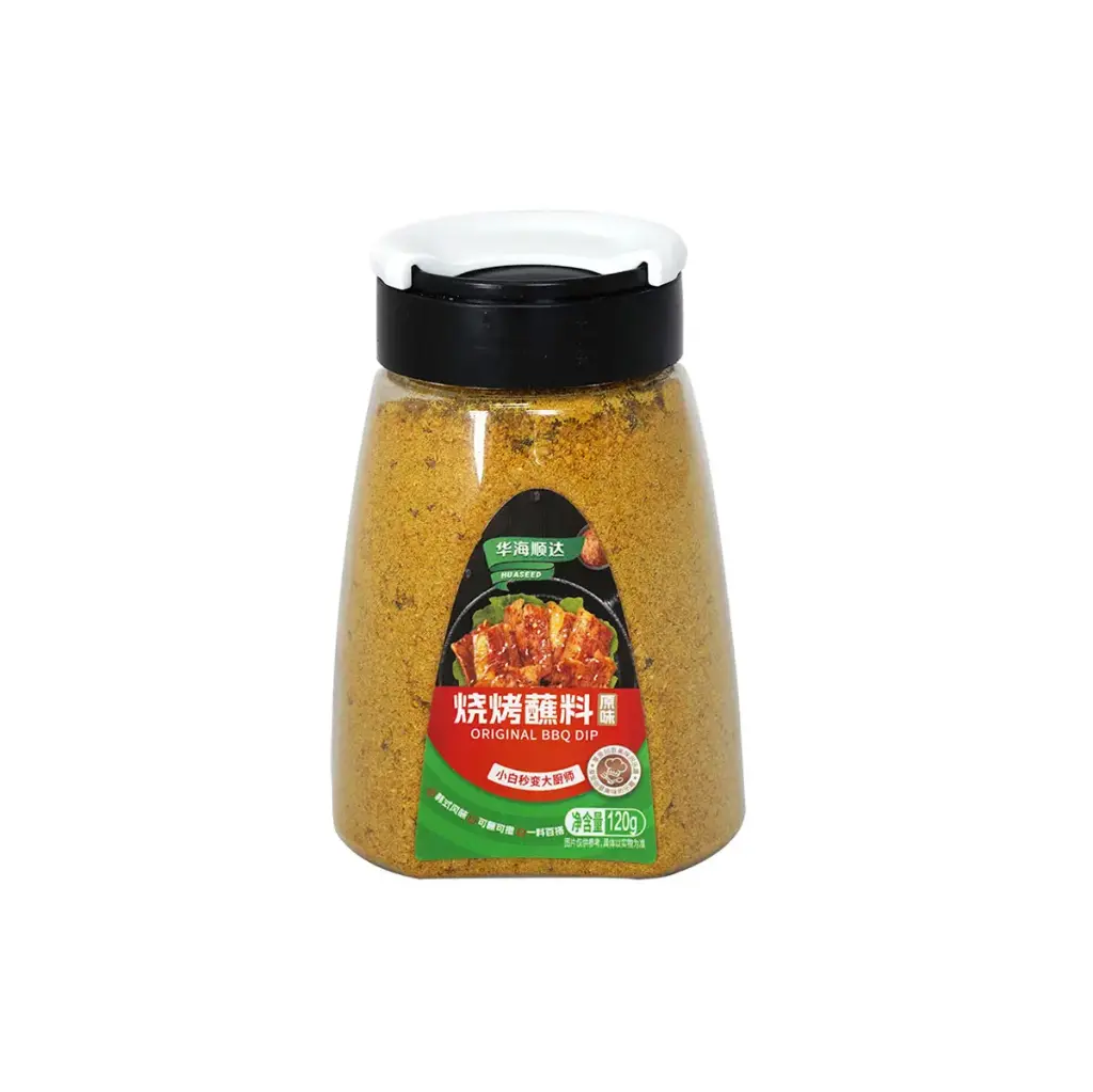 HHSD Original Taste BBQ Dip Seasoning Bottle 120g | 华海顺达 烧烤蘸料 原味 瓶装 120g