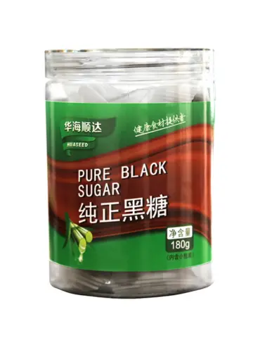华海顺达 纯正黑糖 瓶装 180g | HHSD Pure Black Sugar Bottle 180g