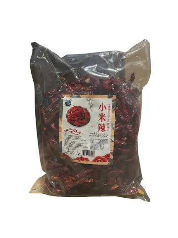 dingfeng 中国 干辣椒 小米辣 (高辣) 500g  | dingfeng Whole Dried Red Chili ( Hot) 500g