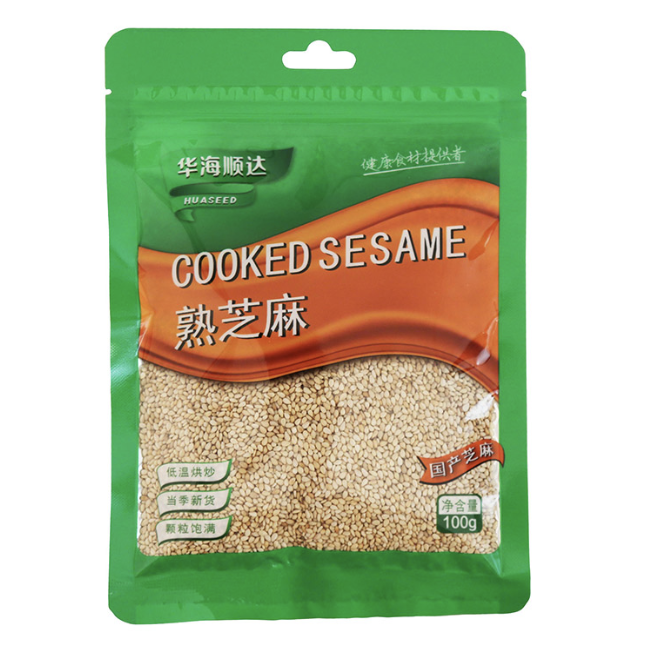 华海顺达 熟白芝麻 100g | HHSD Cooked White Sesame 100g