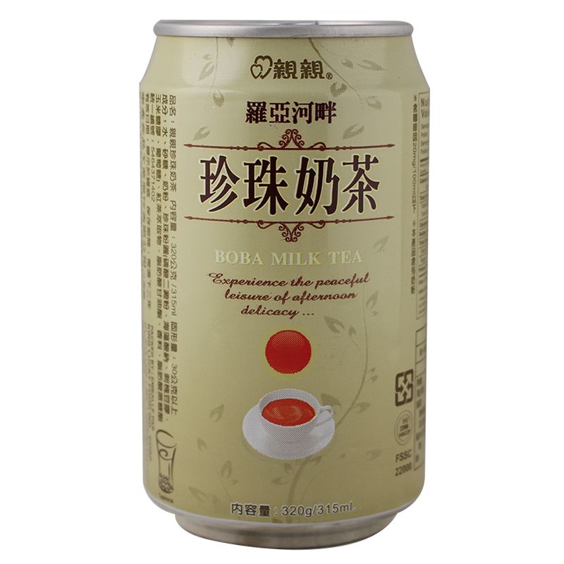 TW Chin Chin Bubble Tea Matcha Flavor 315ml | 台湾 亲亲 珍珠奶茶 抹茶味 315ml