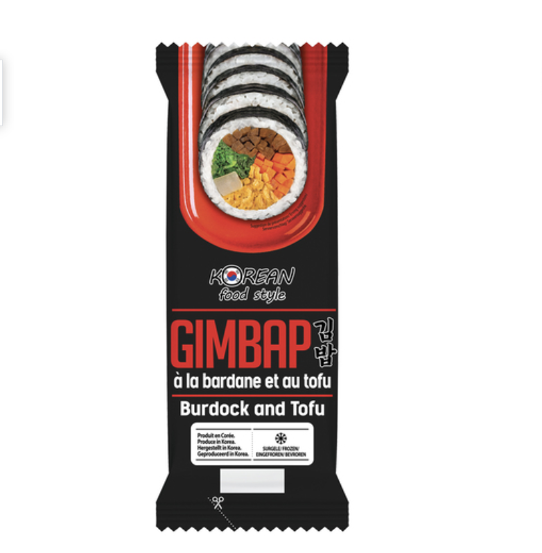KFS Korealainen gimbap, paistettu tofu ja takiainen -maku 230g | 紫菜包饭 炸豆腐牛蒡味 230g