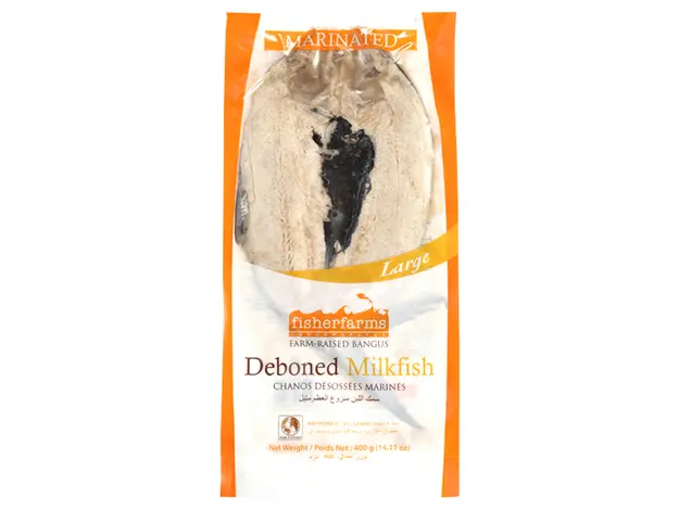 FISHER FARMS Smoked Deboned Baby Milkfish 450g | FISHER FARMS 烟熏 无骨虱目鱼 450g