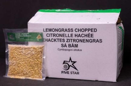 Pakastetut hienonnetut sitruunaruohot 250g | Five Star 冰冻香茅碎 250g