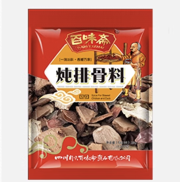 百味斋 炖排骨料 36g | BWZ Spice For Stewed Ribs 36g