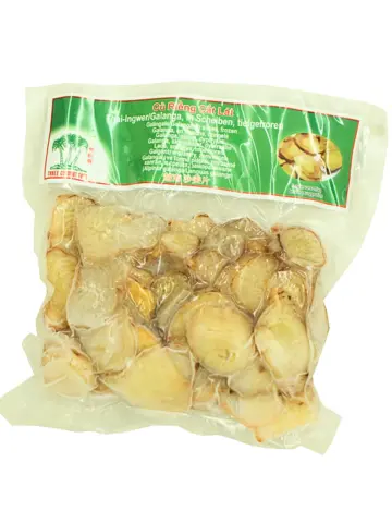 TCT Galanga Root Sliced 200g | TCT 冰冻沙姜片 200g