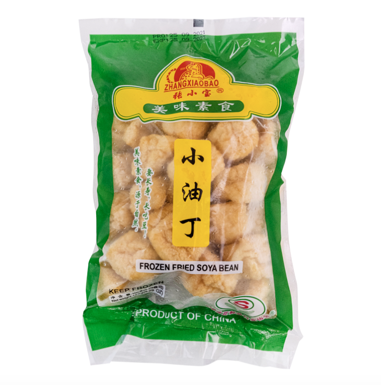 张小宝 冷冻 小油丁 150g | ZXB Frozen Fried SoyBean Curd 150g