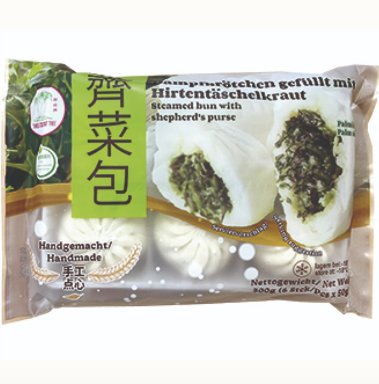 Peltokanankaali-kasvispullat 300g | TCT 荠菜包 300g