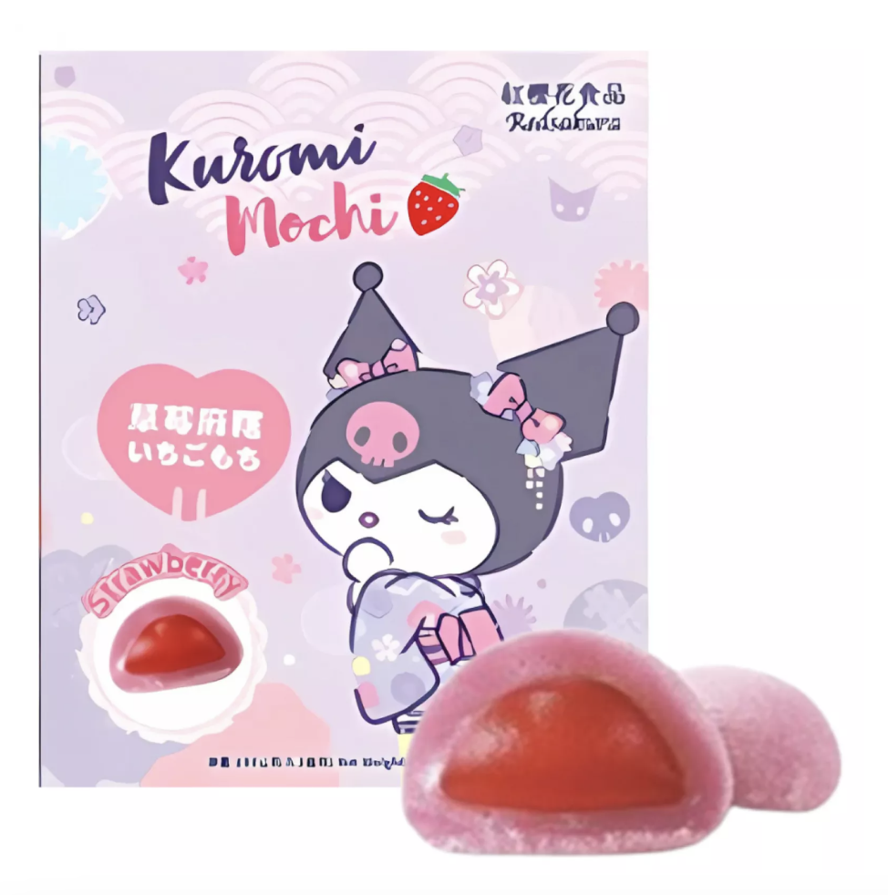 RS Kuromi Mochi Strawberry Flavor 90g | RS 库落米麻薯 草莓味 90g