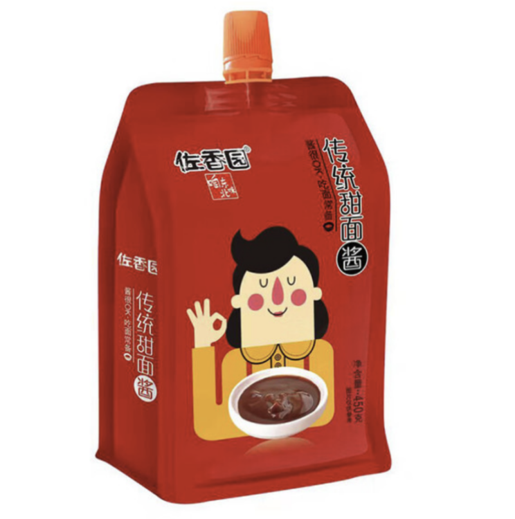 ZXY Perinteinen Makea Soijapaputahna 450 g | 佐香园 传统甜面酱 450g