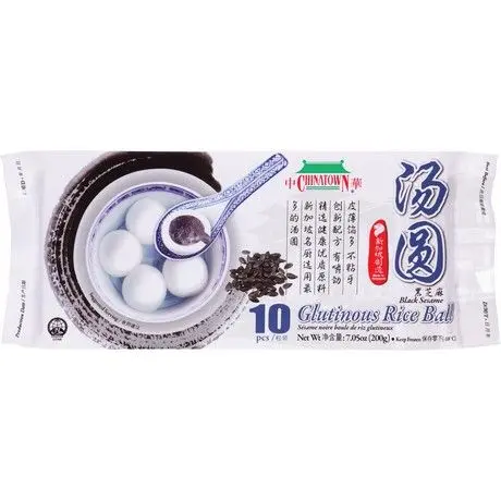 中华 芝麻汤圆 200g | CHINATOWN Glutinous Rice Ball Sesame Flavor 200g
