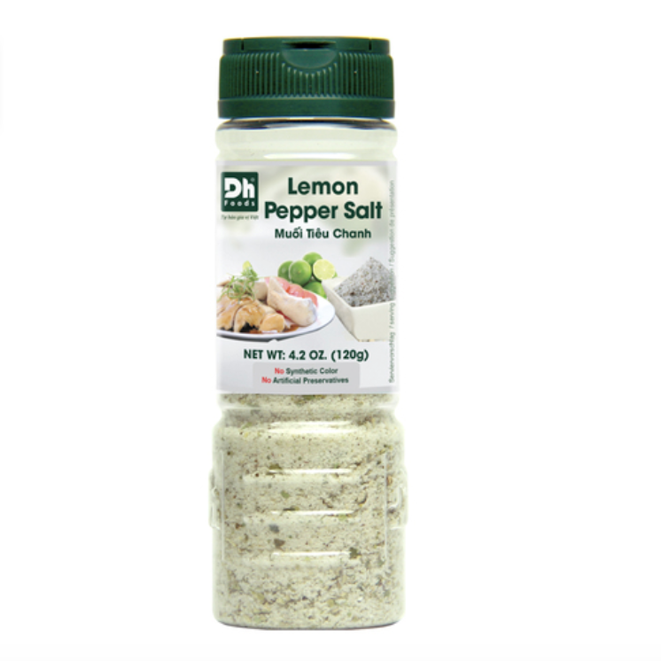 DHF 柠檬叶盐混合调料 120g | DHF Spice Mix Salt Pepper Lemon Leaf 120g