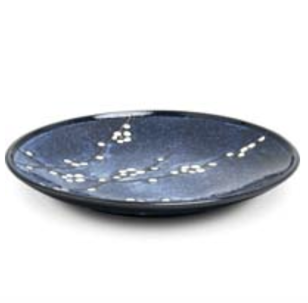 日本 蓝色盘子 22.5cm | JP Hana Blue Plate 22.5cm