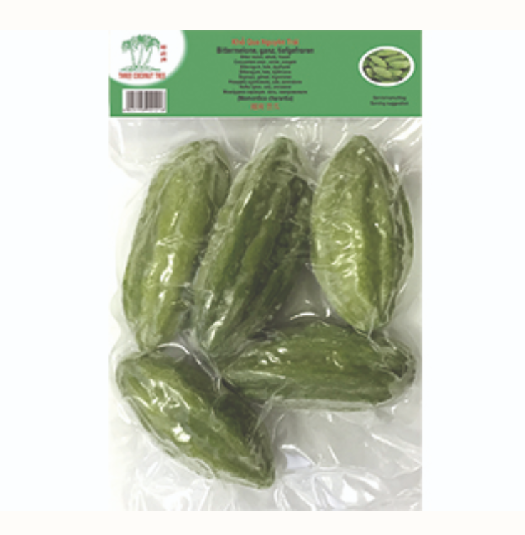 TCT 冰冻苦瓜 整 去籽 500g | TCT Frozen Bitter Melon Whole Deseed 500g