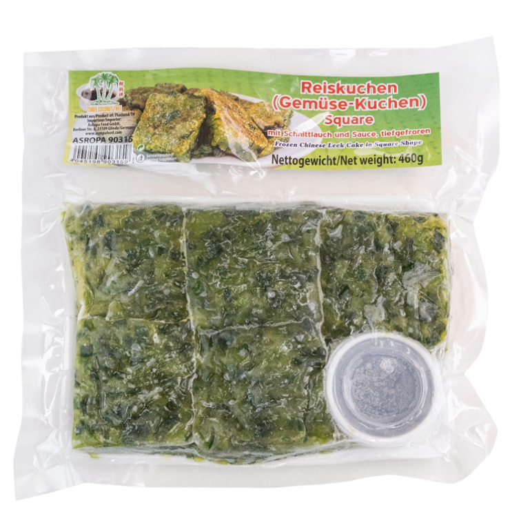TCT 四方韭菜粿 460g | TCT Square Vegetable Cake Leek Flavor 460g