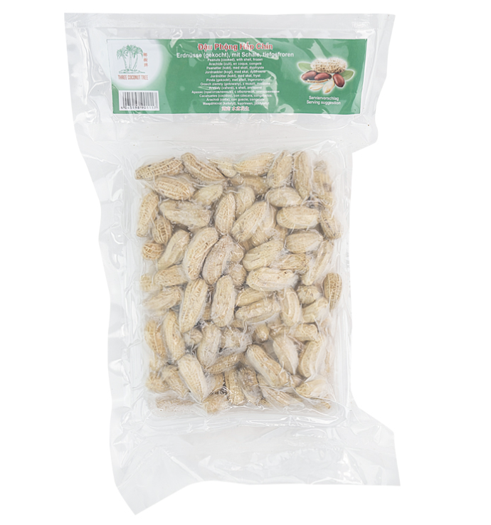 Pakaste: Keitetyt maapähkinät kuorineen 500g | TCT 冰冻带壳熟花生 500g