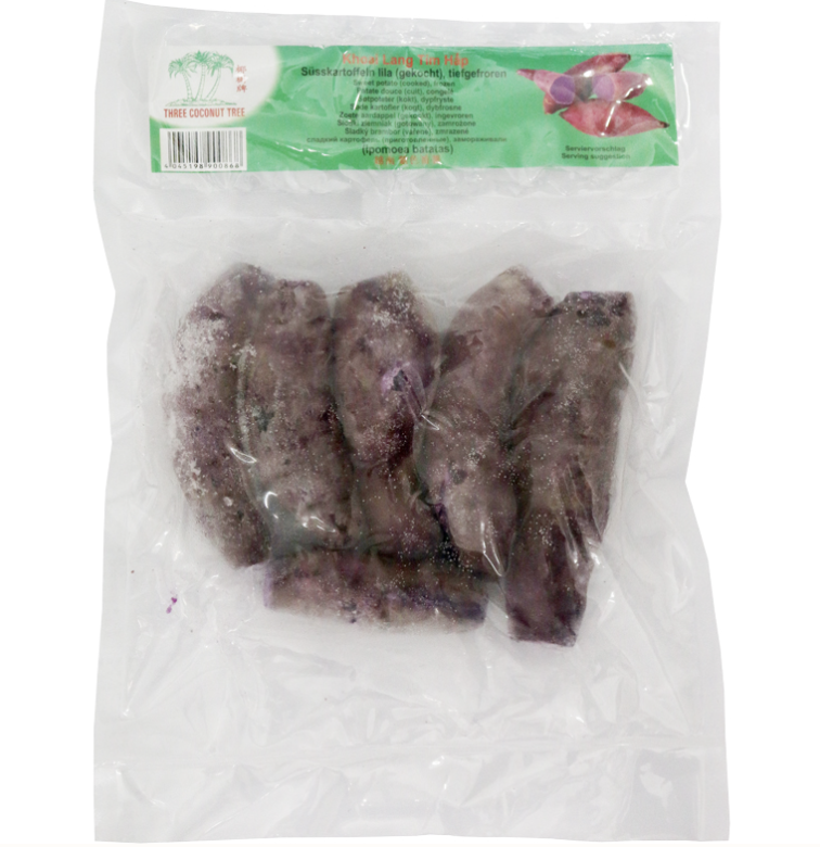 Pakastetut keitetyt violettiperunat 500g | TCT 冰冻熟紫薯 500g