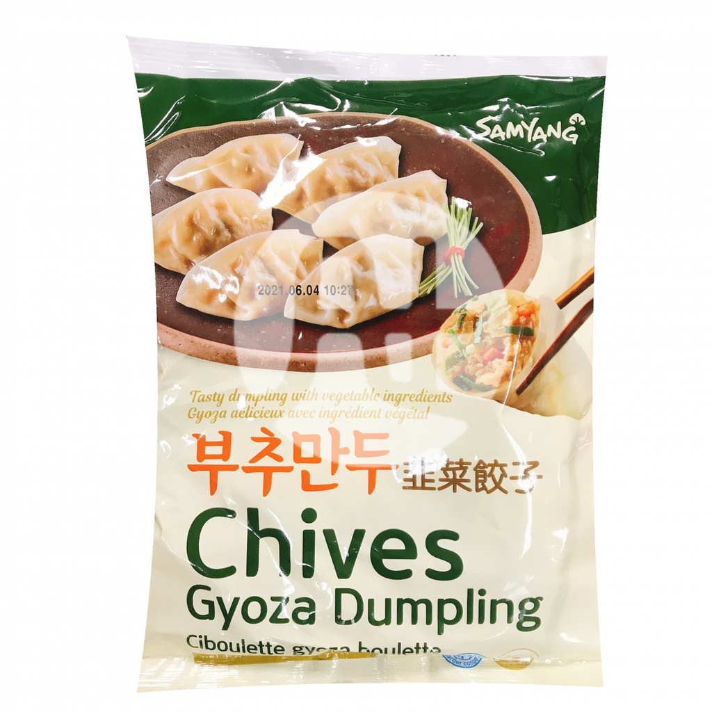 Dumpling Samyang Chivelök 600g | 三养韭菜饺子 600g
