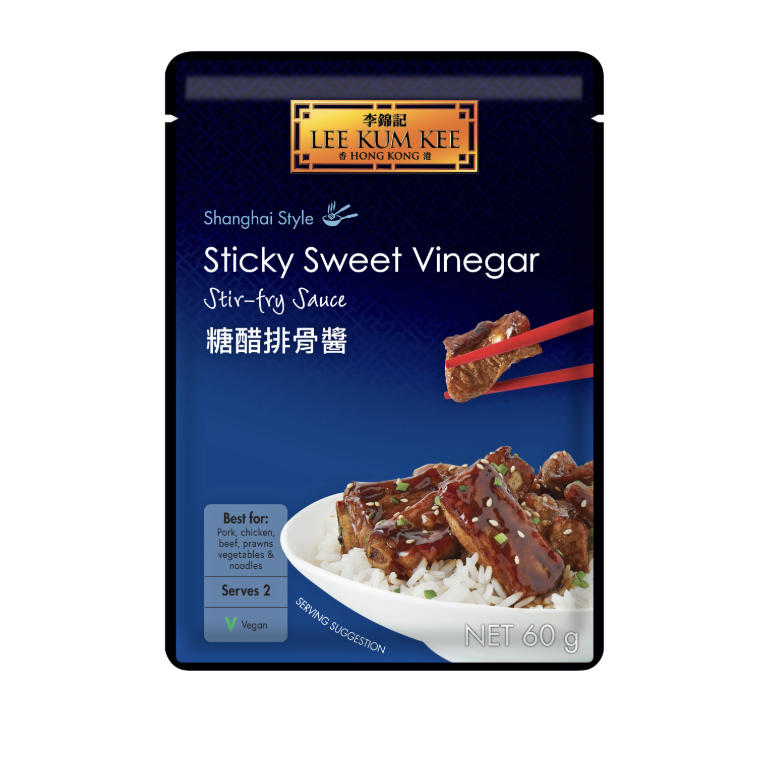 李锦记 糖醋排骨酱 60g | LKK Sticky Sweet Vineger Stir-Fry Sauce 60g