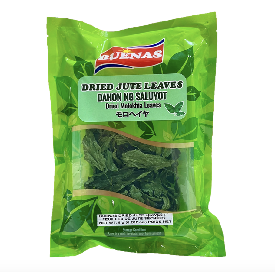 BUENAS Dried Jute Leaves Saluyot 8g | BUENAS 干黄麻叶8 g