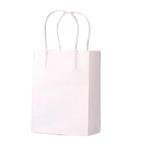 JUKU White Paper Bag 32*30*18cm*250pcs/CTN | JUKU 白色纸外卖袋 长32cm*高30cm*宽18cm 250个/箱