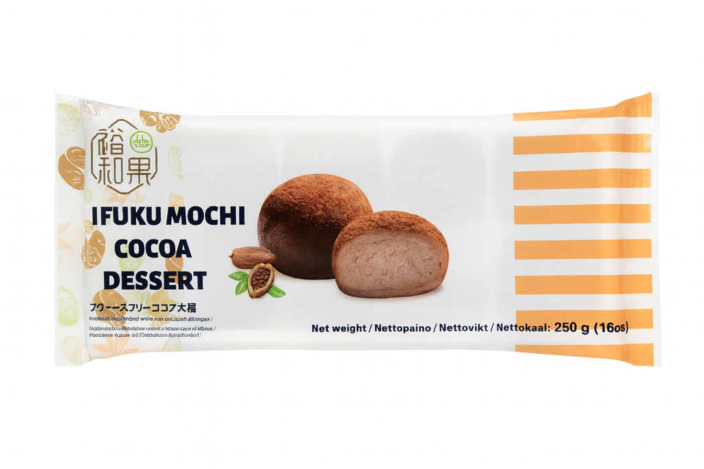 Daifuku Lactose-free Mochi Cocoa 250g | 大福 无乳糖巧克力味麻糬250g