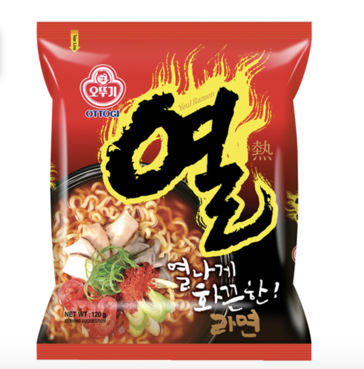KR OTTOGI Instant Noodle Yeul Ramen 120g | 韩国 OTTOGI 热拉面 120g