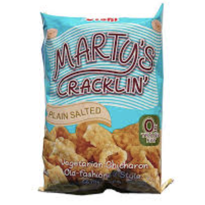 Oishi 油爆素猪皮 原味 90g | Oishi Marty's Crackling Plain Salted Chicharon 90g