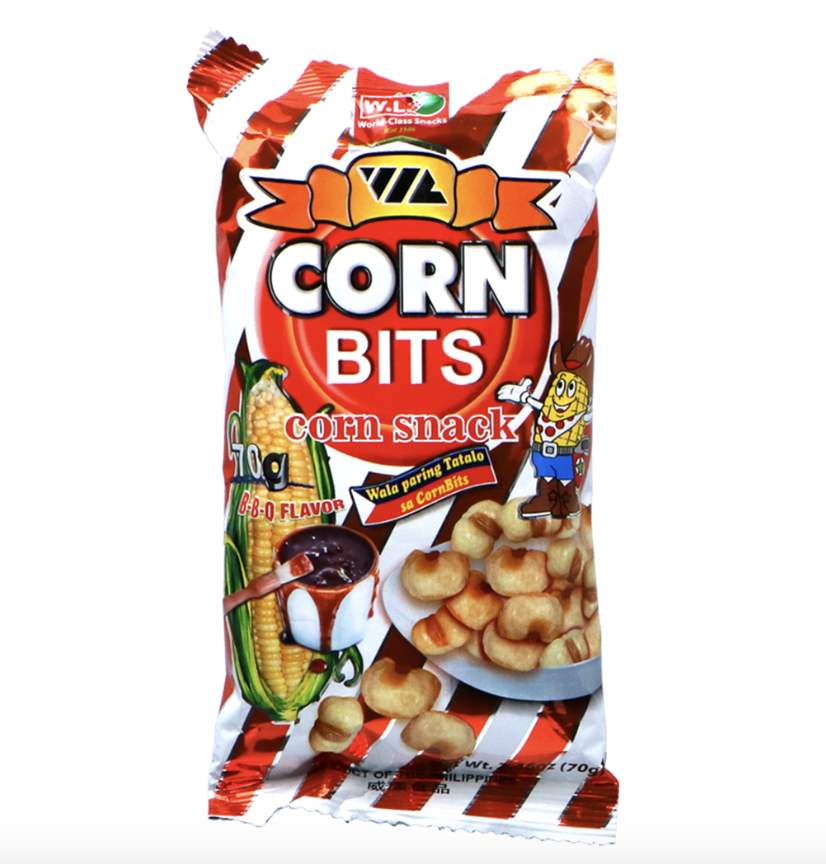 W.L. 香脆炸玉米 烧烤味 70g | W.L. Corn Bits BBQ Flavor 70g
